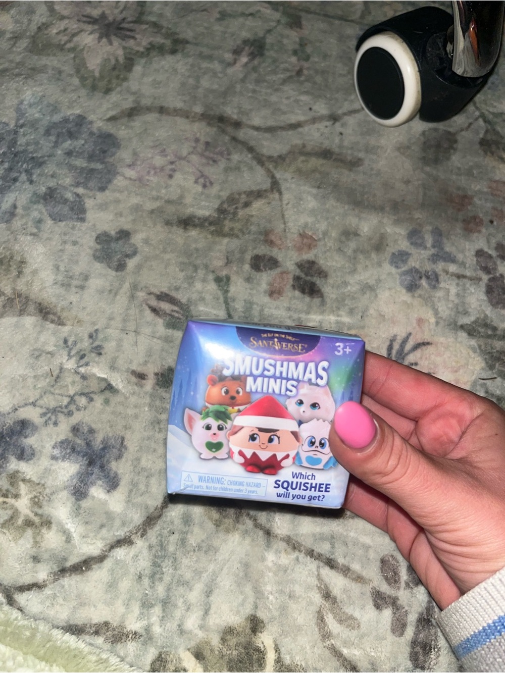 Smushmas Minis Holiday Squishie Blind Box - Blue Packaging